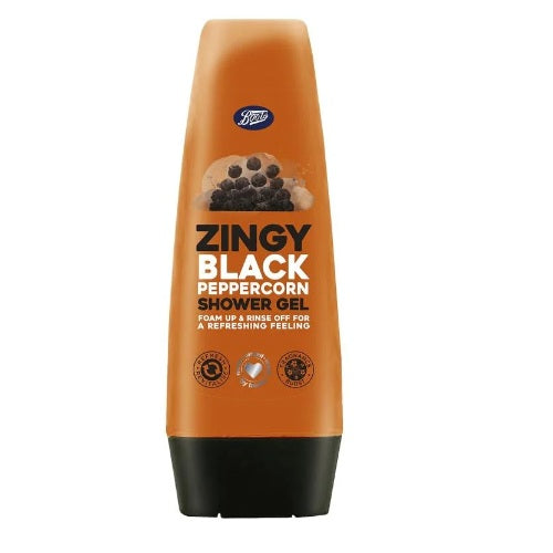 Boots Zingy Blackpeppercorn Shower Gel 250ml - Shams Shopping Centre Boots  