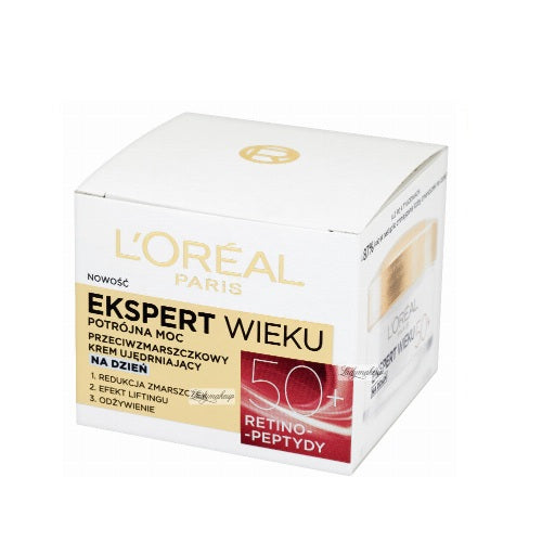 Loreal 50+ Wrinkle Expert Cream 50ml - Shams Shopping Centre Loreal  