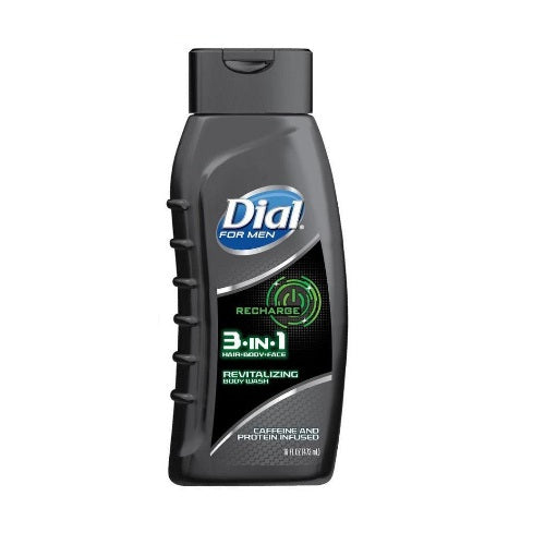 Dial for Men Recharge 3 in 1 Revitalizing body wash 473 ml - Shams Shopping Centre Dial  