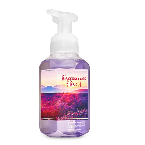 BBW Blackberries & Basil Gentle Foaming Hand Soap 259ml - Shams Shopping Centre Bath & Body Works  
