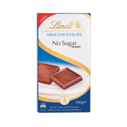 Lindt Chocolate Milk Sugar Free Bar 100g - Shams Shopping Centre Lindt  
