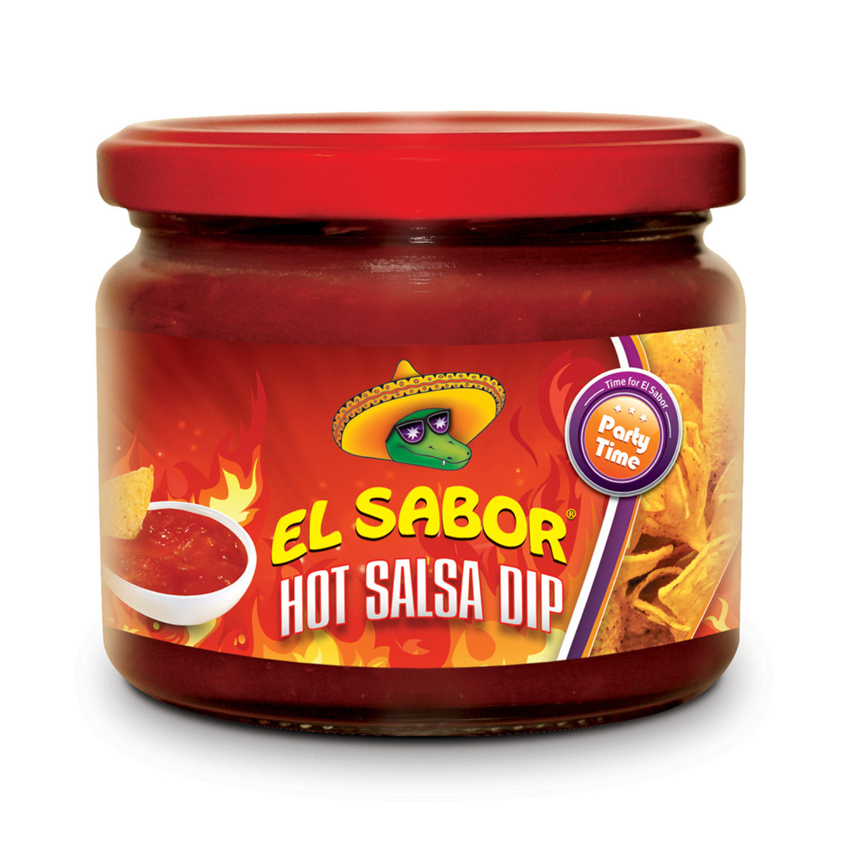 EL Sabor Hot Salsa Dip 300g - Shams Shopping Centre El Saboor  