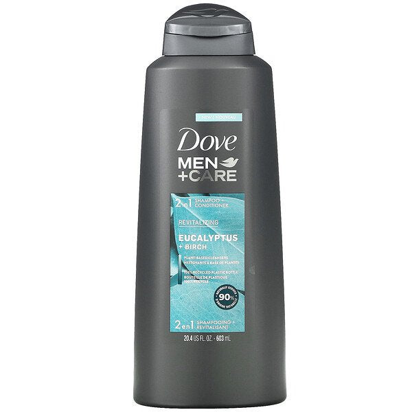 Dove Men Care Revitalizing Eucalyptus + Birch Shampoo 603ml - Shams Shopping Centre Dove  