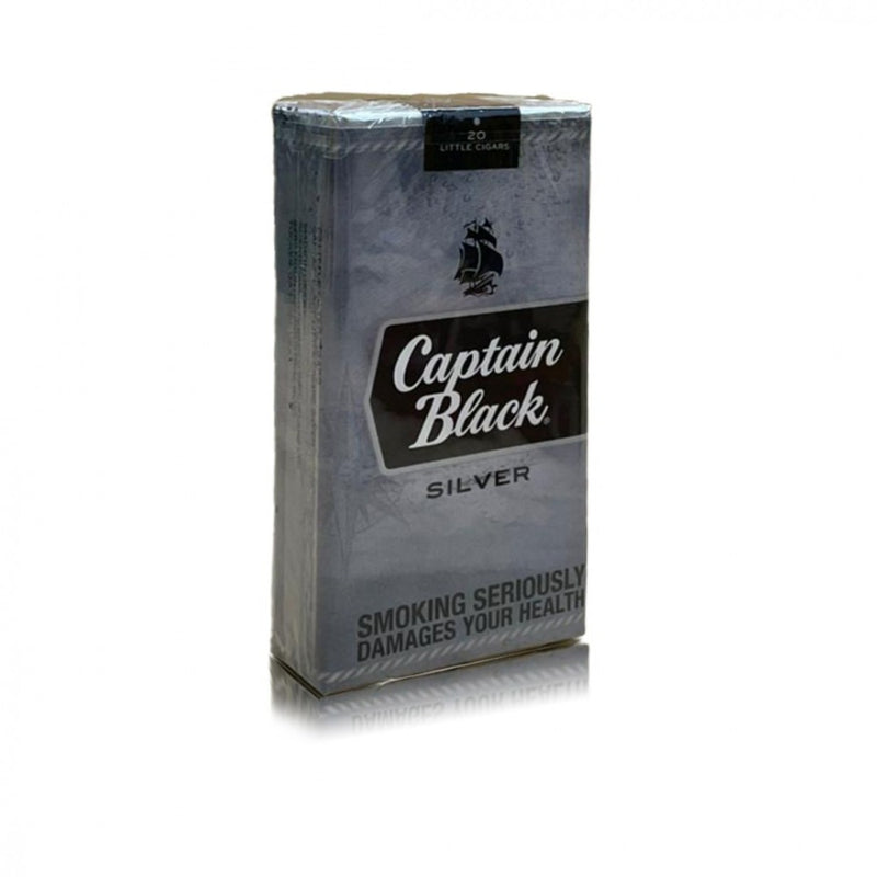 Captain Black Silver Little Cigar - Shams Shopping Centre Captain Black  