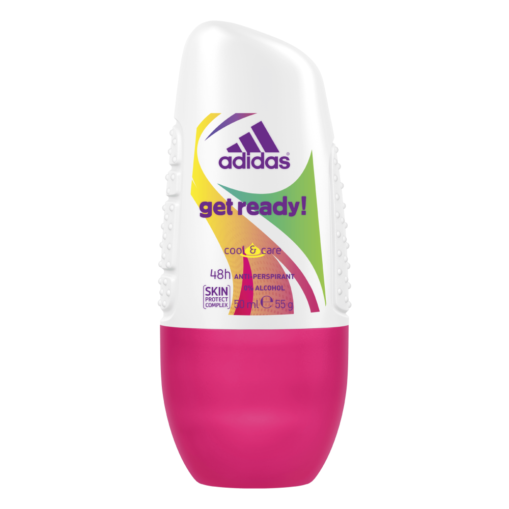 Adidas Get Ready Cool and Care Roll On 50ml - Shams Shopping Centre Addidas  