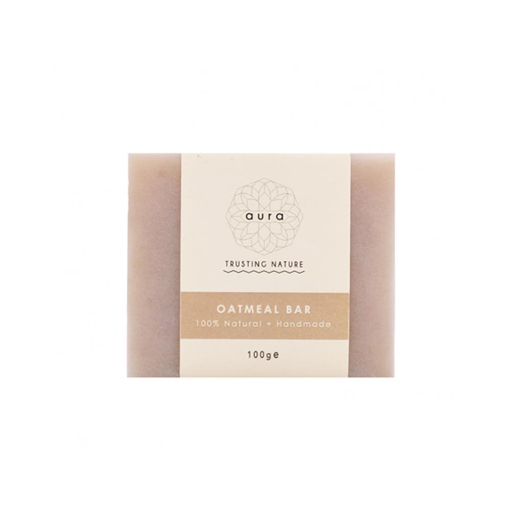 Aura Oatmeal Scrub Soap 100g - Shams Shopping Centre Aura Craft  