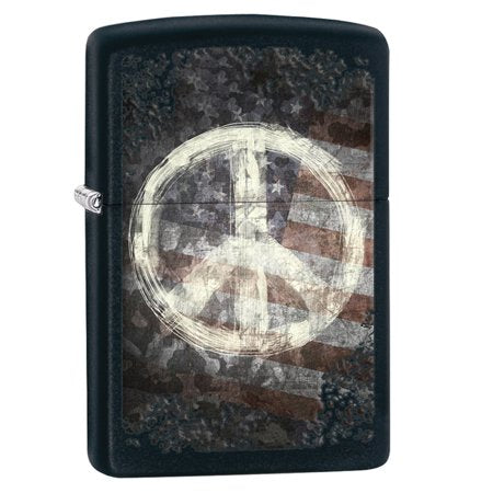 Zippo 28864 Peace On Flag Lighter - Shams Shopping Centre Zippo  