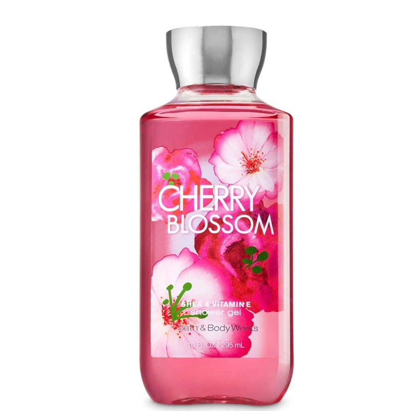 BBW Cherry Blossom Shower Gel 295ml - Shams Shopping Centre Bath & Body Works  