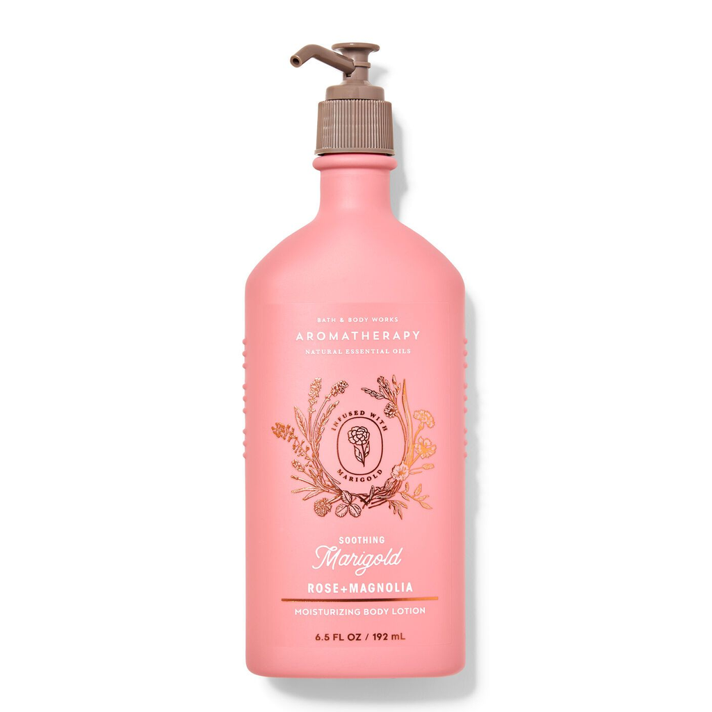 BBW Aromatherapy Soothing Marigold Body Lotion 192ml - Shams Shopping Centre Bath & Body Works  
