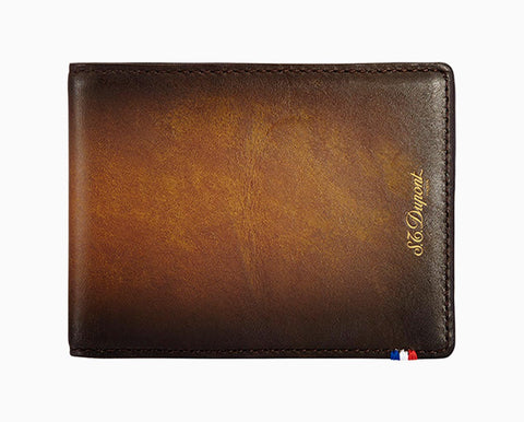 St Dupont BillFold 6 CC Atelier Brown (190400) - Shams Shopping Centre ST Dupont  