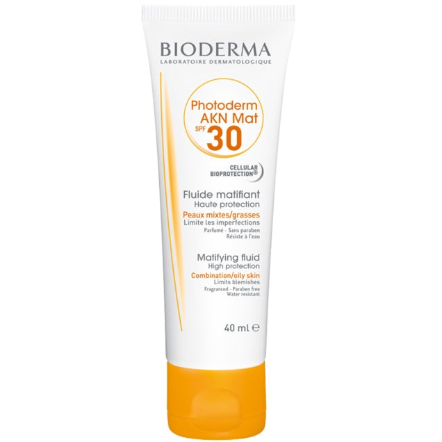 Bioderma Photoderm AKN Mat SPF 30 40ml - Shams Shopping Centre Bioderma  