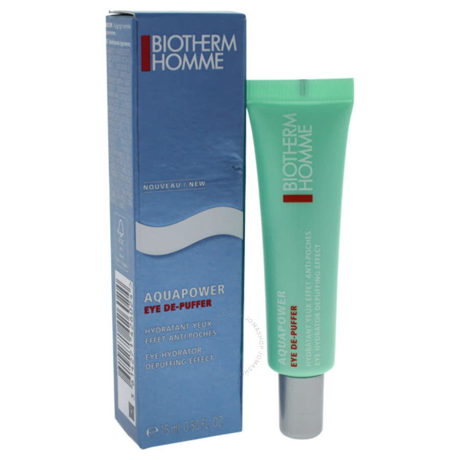 Biotherm Homme Aqua Power Eye De-Puffer 15ml - Shams Shopping Centre Biotherm  