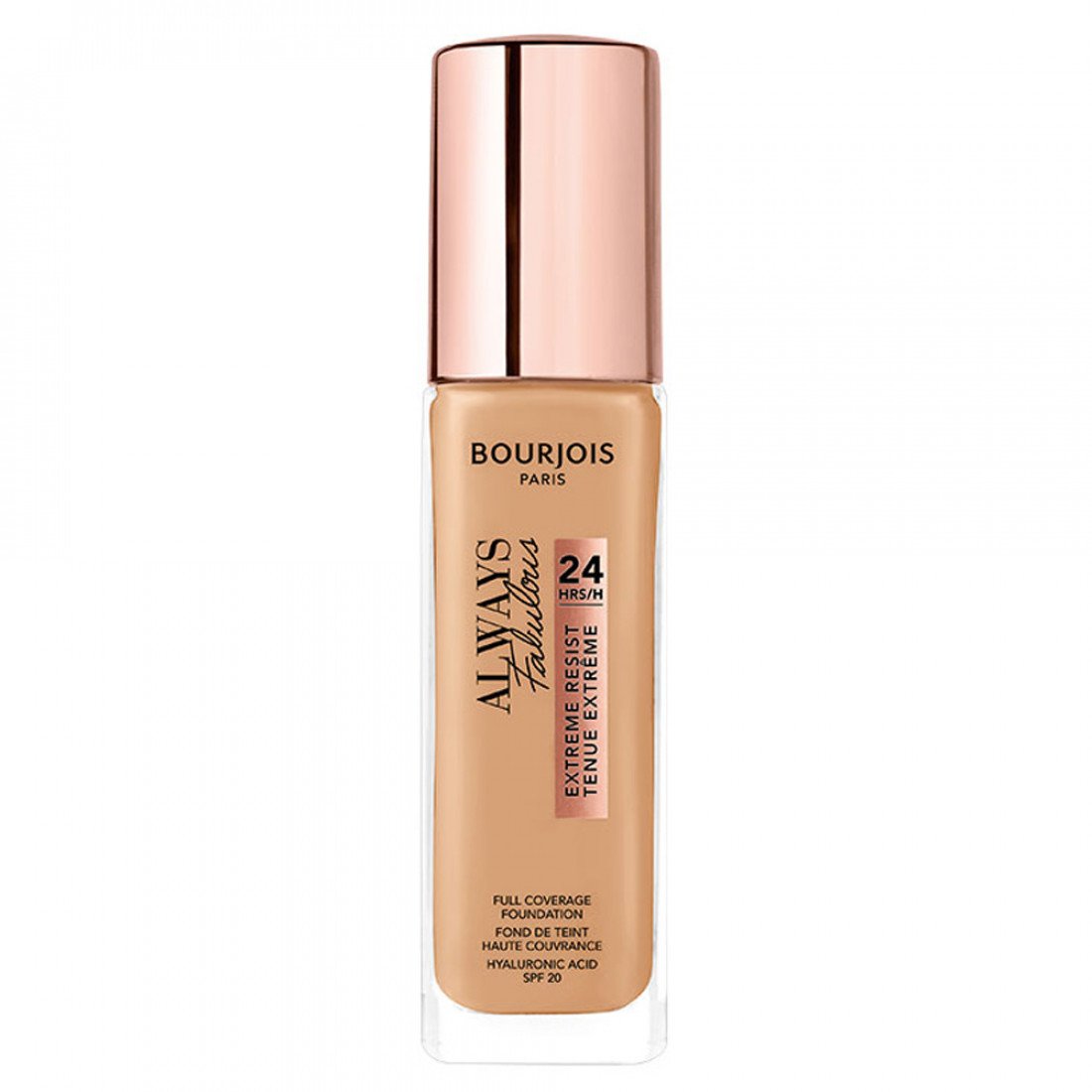 Bourjois Always Fabulous Full Coverage Foundation Golden Beige 30ml - Shams Shopping Centre Bourjois  