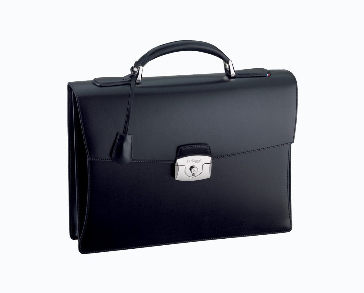 St. Dupont 1 Gusset Brief Case Line D BR (181301) - Shams Shopping Centre ST Dupont  