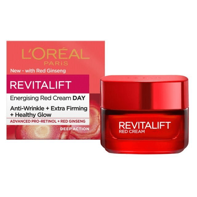 Loreal Revitalift Ginseng Red Cream 50ml - Shams Shopping Centre Loreal  