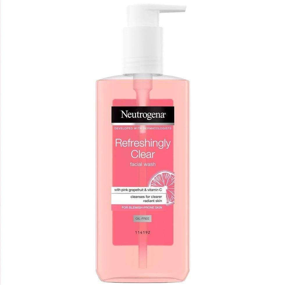 Neutrogena Visibly Clear Pink Grapefruit Facial Wash 200ml - Shams Shopping Centre Neutrogena  