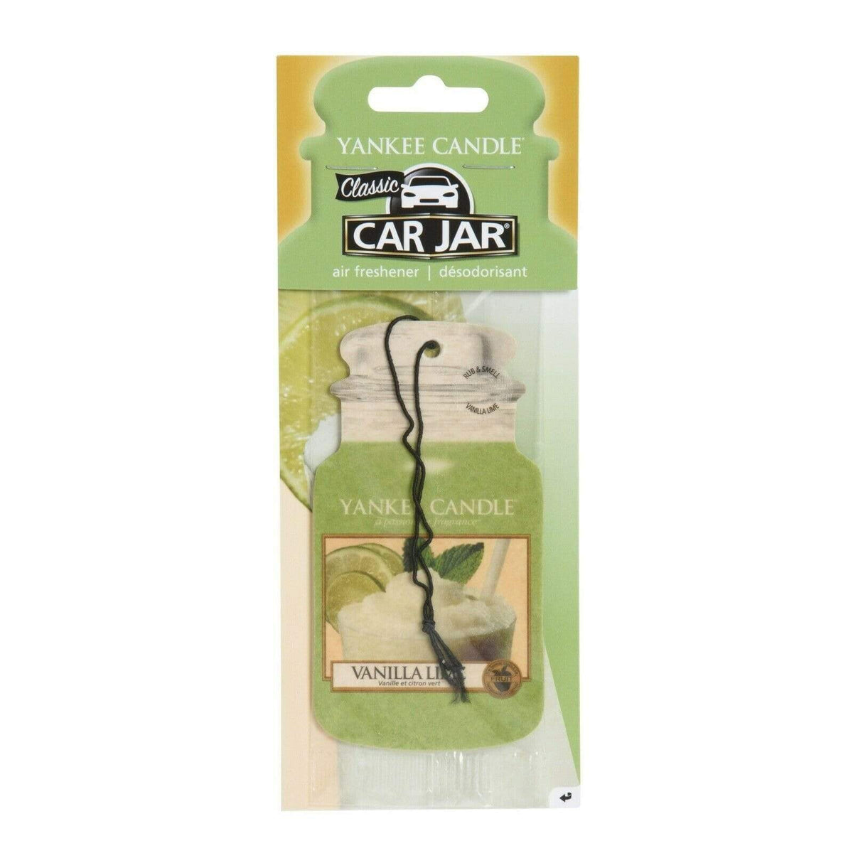 Yankee Candle Car Jar Classic Vanilla Lime - Shams Shopping Centre Yankee  