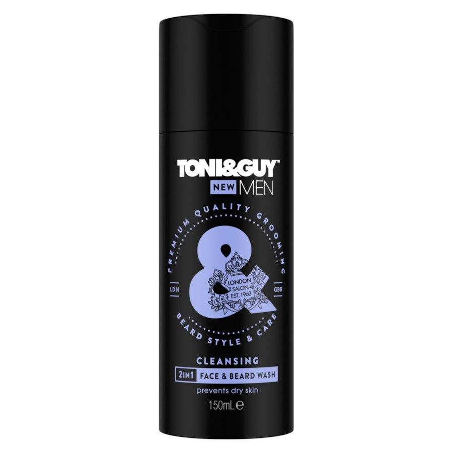 Toni & Guy Cleansing Face & Beard Wash 150ml - Shams Shopping Centre Toni & Guy  