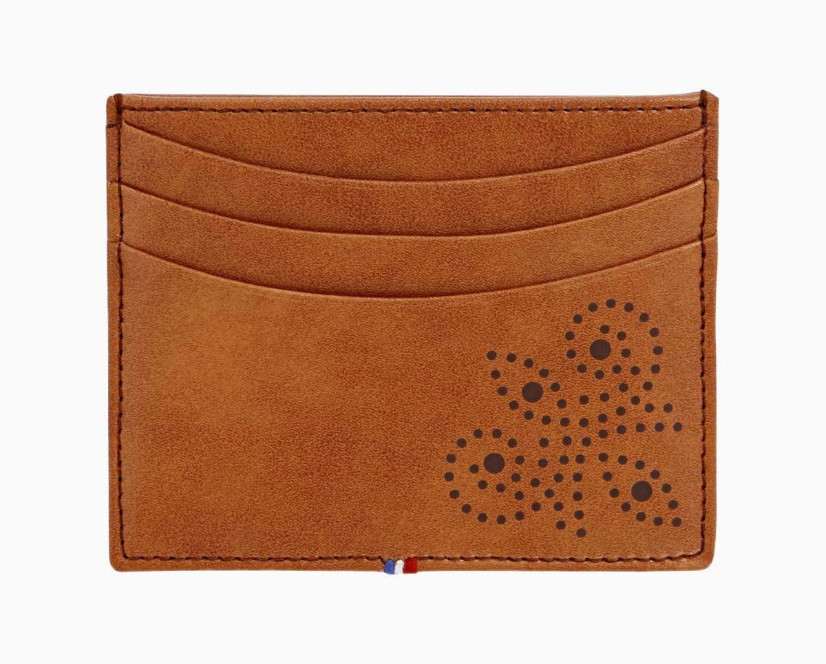 St. Dupont Credit Card Holder Derby Brown (180170) - Shams Shopping Centre ST Dupont  