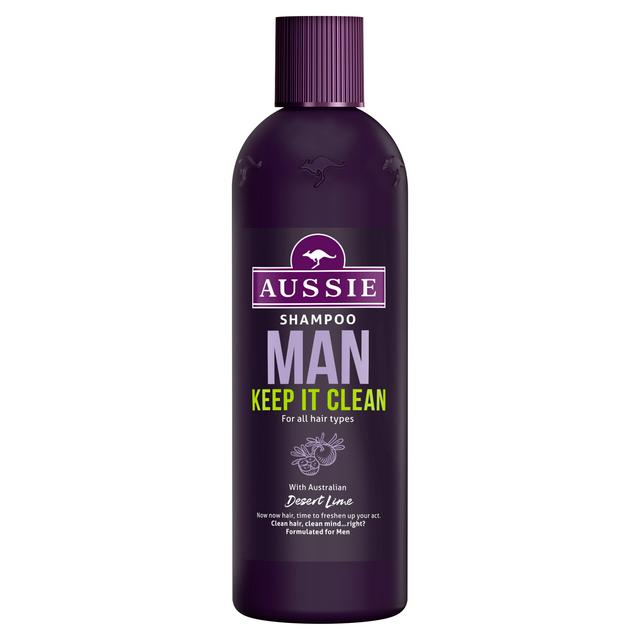 Aussie Man Keep It Clean Shampoo 300ml - Shams Shopping Centre Aussie  