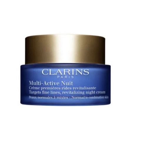 Clarins Target Fine Lines, revitalizing Night Cream 50ml - Shams Shopping Centre Clarins  