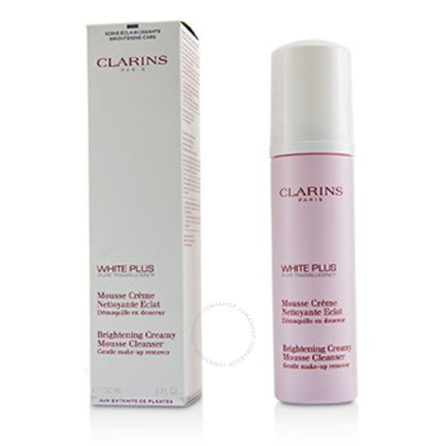 Clarins White Plus Brightening Creamy Mousse Cleanser 150ml - Shams Shopping Centre Clarins  
