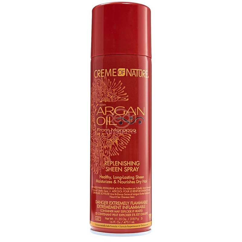 Creme Of Nature Argan Oil Replenishing Spray 473ml - Shams Shopping Centre Creme Of Nature  