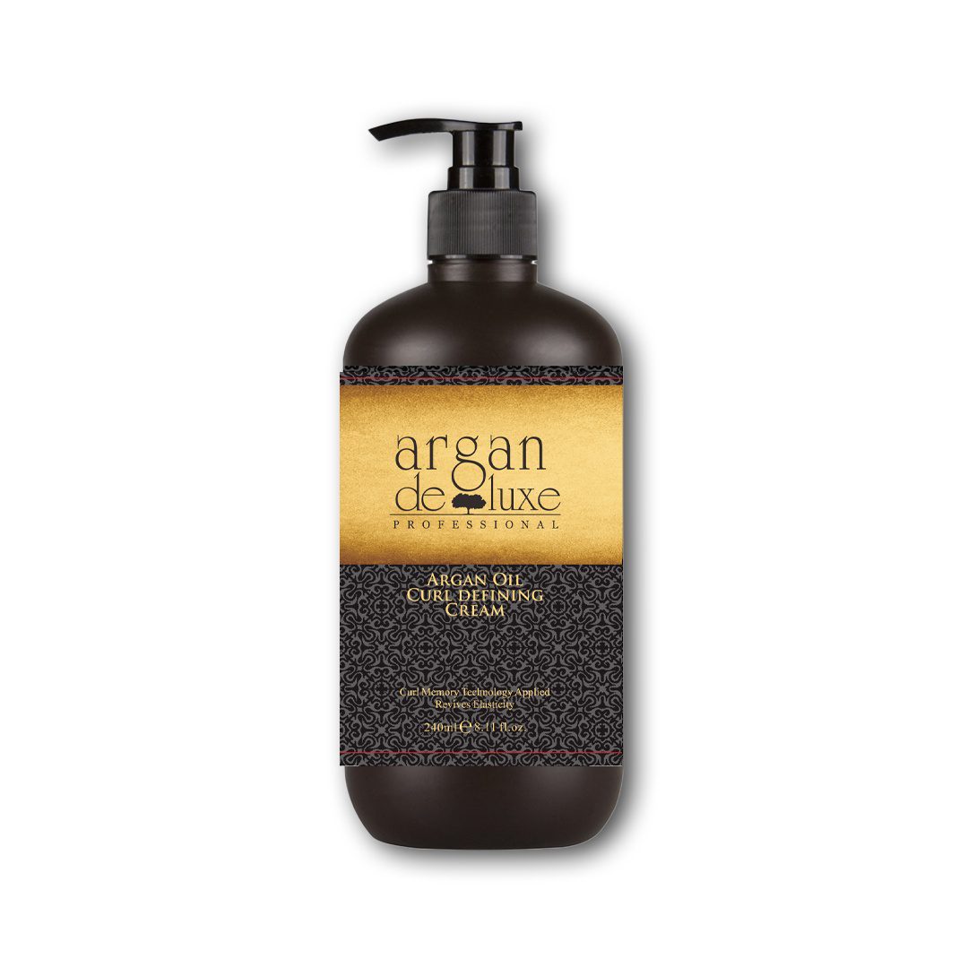 Argan De Lux Professional Argan Oil Curl Defining Cream 240ml - Shams Shopping Centre Argan De Luxe  