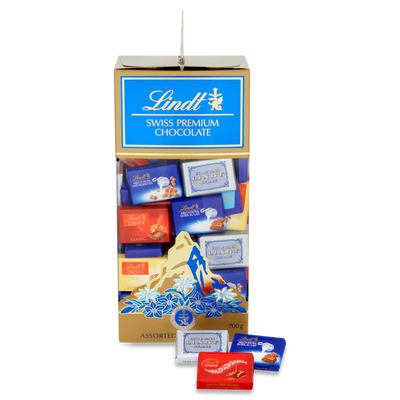 Lindt Swiss Premium Chocolate Napolitains Assorted 700g - Shams Shopping Centre Lindt  