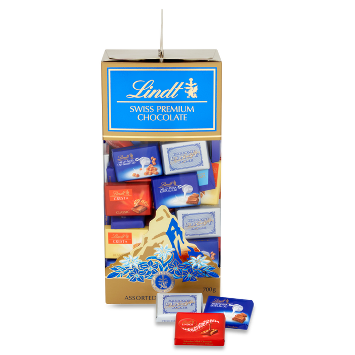 Lindt Swiss Premium Chocolate Napolitains Assorted 700g - Shams Shopping Centre Lindt  