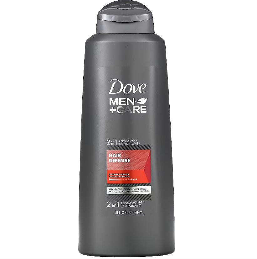 Dove Men Care 2 in Hair Defense 2 in 1 Shampoo+ Conditioner 603ml - Shams Shopping Centre Dove  