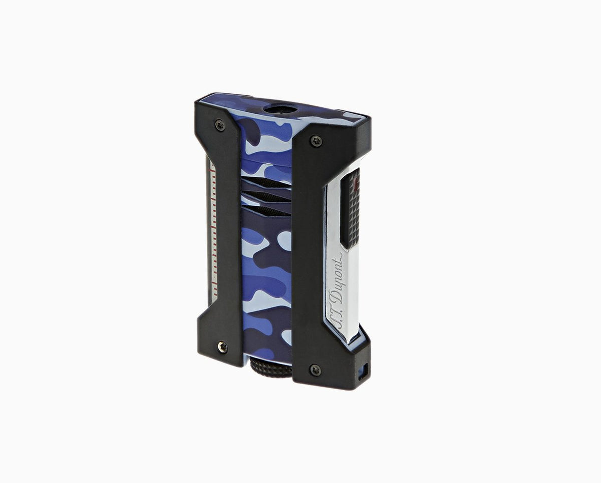 St Dupont Lighter Defi Extreme Camo Blue (021411) - Shams Shopping Centre ST Dupont  