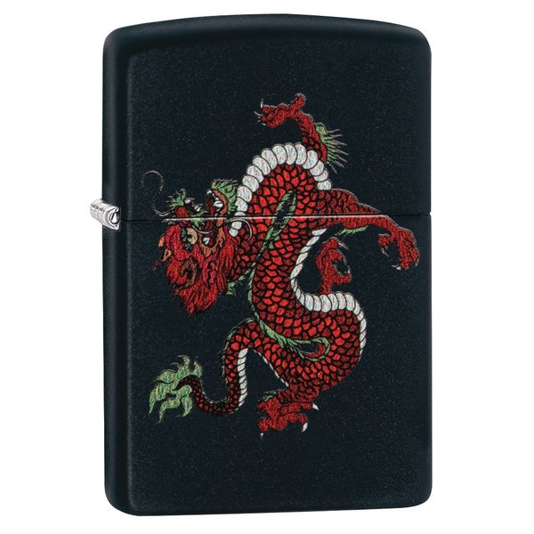 Zippo 218 Red Dragon Design - Shams Shopping Centre Zippo  
