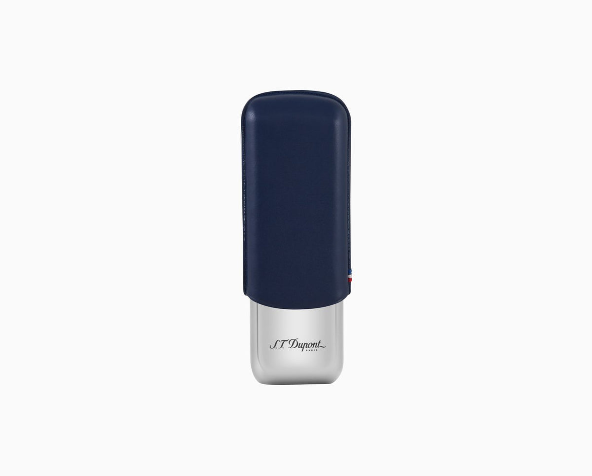 St.Dupont Bill Metal Base 2 Cigar Blue (183014) - Shams Shopping Centre ST Dupont  