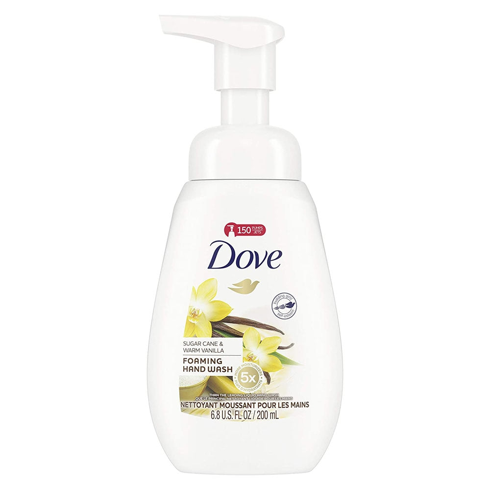 Dove Suger Cane & Warm Vanilla Foaming Hand Wash 200ml - Shams Shopping Centre Dove  