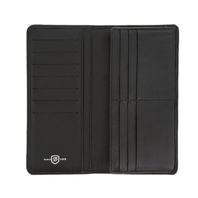 St.Dupont Long Wallet Coin LD Soft GR Black (180263) - Shams Shopping Centre ST Dupont  
