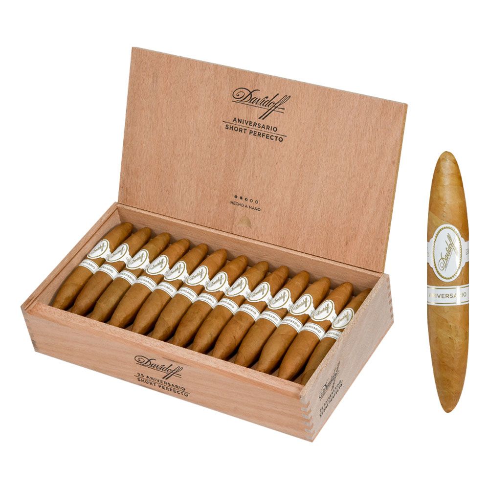Davidoff Aniversario Short Perfecto 25 Cigar (Full Box) - Shams Shopping Centre Davidoff  