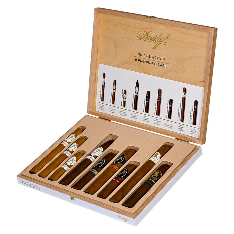 Davidoff Gift Selection 9 Premium Cigars-Box (Full Box)