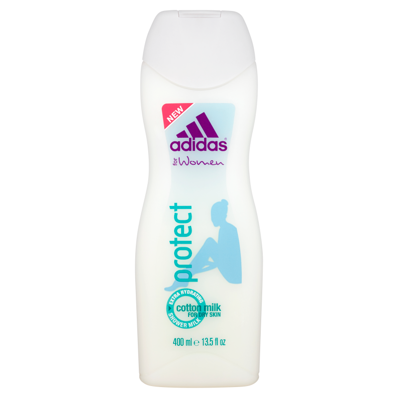 Adidas Protect Cotton Milk Shower Gel 400ml - Shams Shopping Centre Addidas  