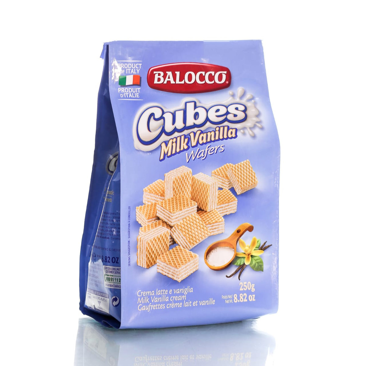 Balocco Cubes Milk Vanilla Wafers 250g - Shams Shopping Centre Shams Shopping Centre  
