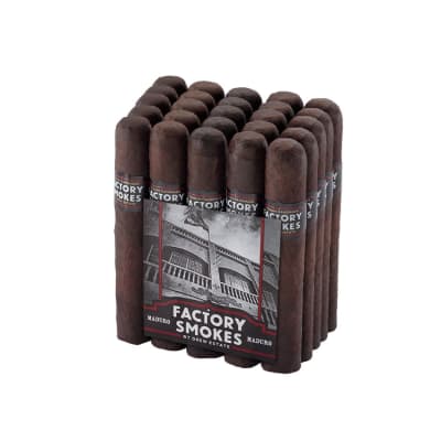 Factory Smoke Robusto Maduro 25 Cigars (Full Box) - Shams Shopping Centre Factory Smoke  