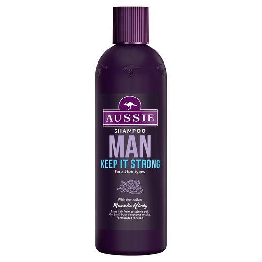 Aussie Man Keep It Strong Shampoo 300ml - Shams Shopping Centre Aussie  