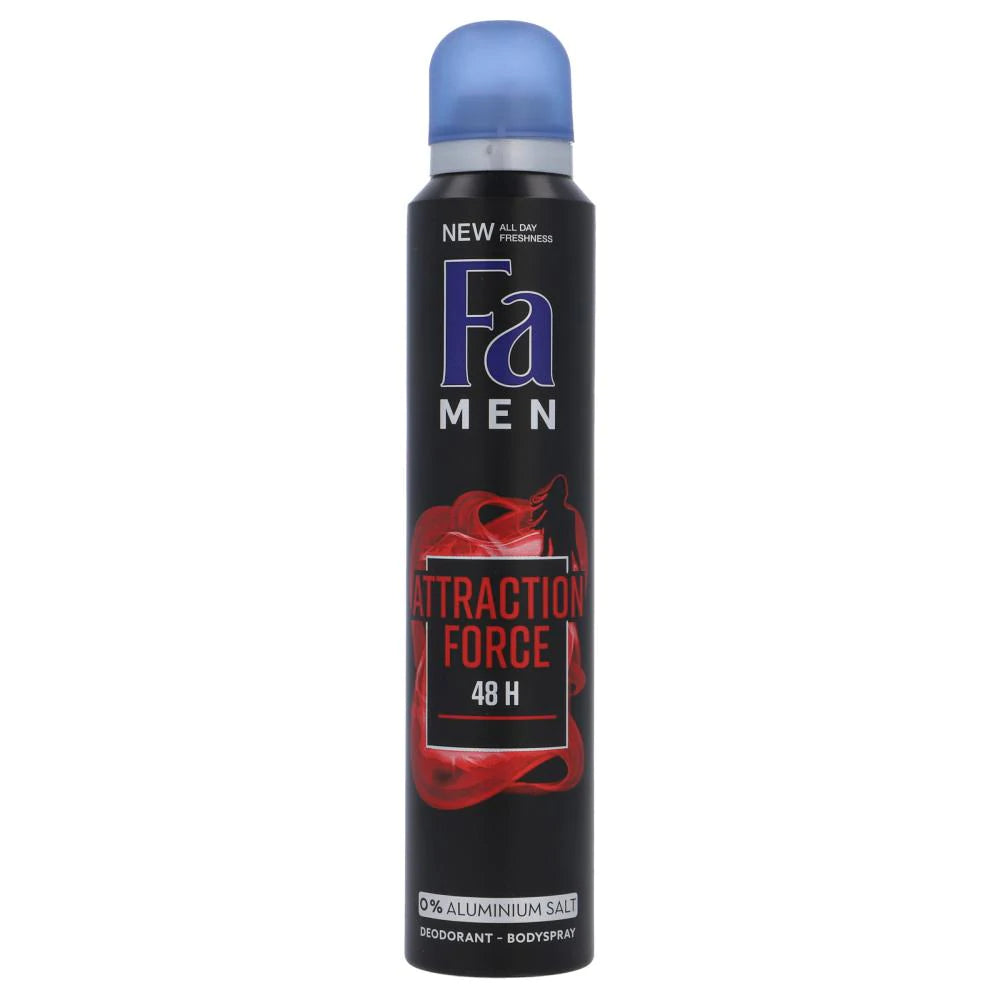 Fa Men Attraction Force Deodorant Spray 200ml - Shams Shopping Centre Schwarzkoff  
