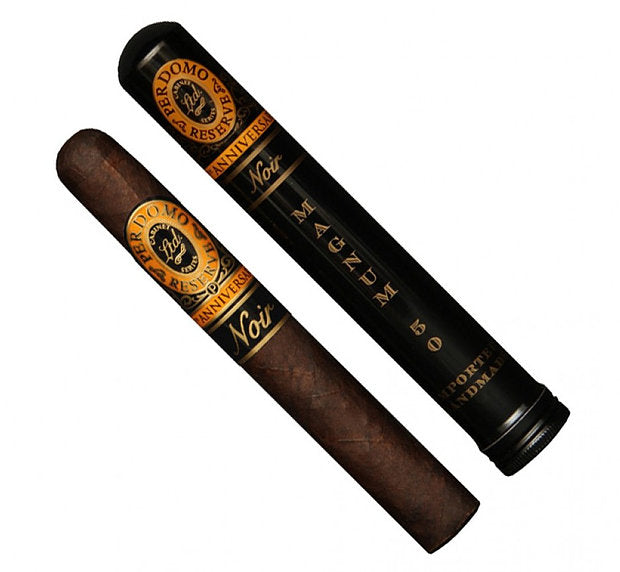 Perdomo Reserve Champagne Noir Magnum Tubo 50  (Single Cigar) - Shams Shopping Centre Perdomo  