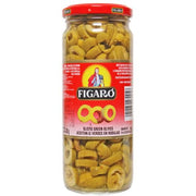 Figaro Sliced Green Olives 130g - Shams Shopping Centre Fegaro  