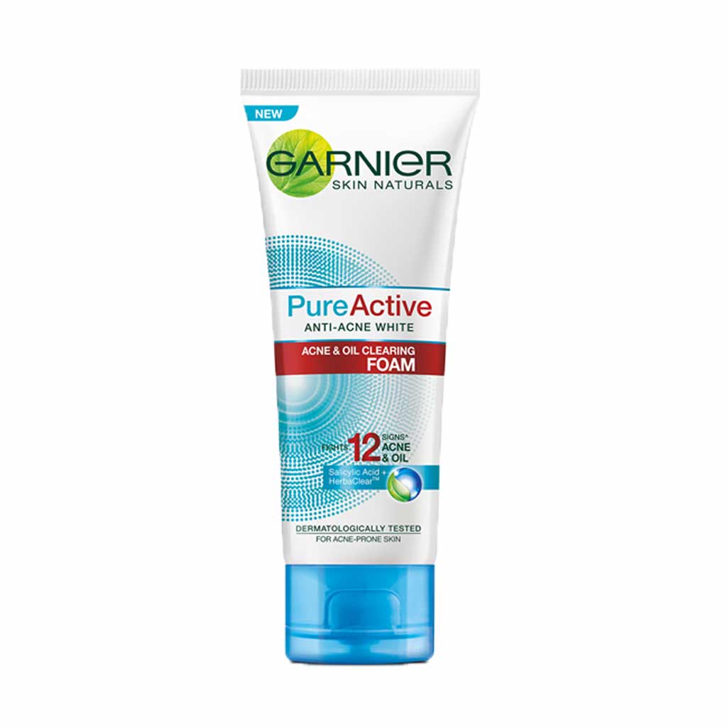 Garnier Pure Active Foam 100ml - Shams Shopping Centre Garnier  
