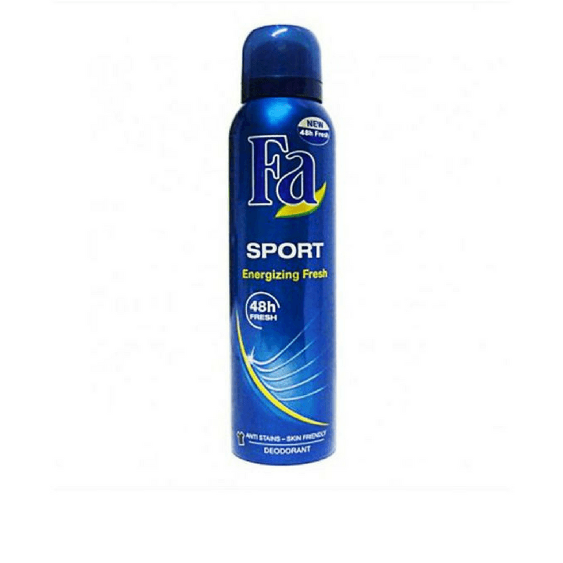 Fa Sport Enerrgizing Fresh Deodorant Spray 200ml - Shams Shopping Centre Fa  