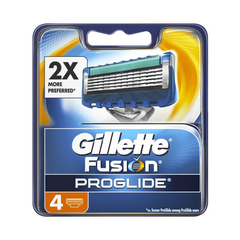 Gillette Fusion Proglide Manual 4's Cart - Shams Shopping Centre Gillette  