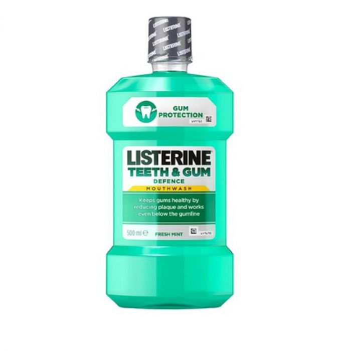 Listerine Teeth And Gum Defence Mouth Wash 500 Ml - Shams Shopping Centre Listerine  