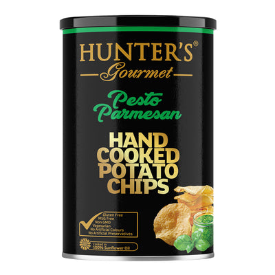 Hunter's Hand Cooked Potato Chips Pesto Parmeson 150g - Shams Shopping Centre Shams Shopping Centre  